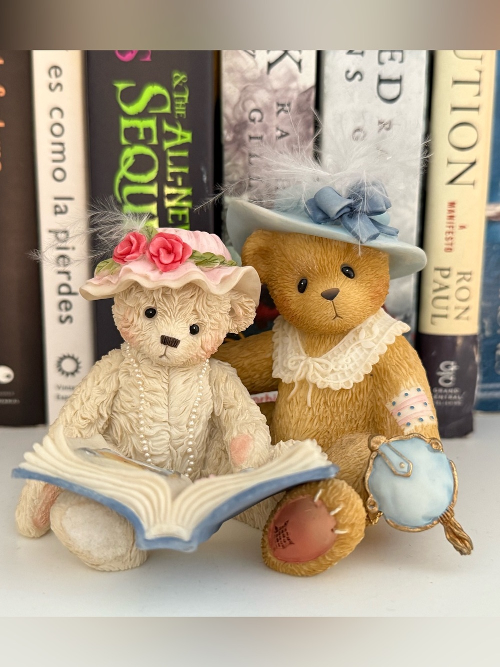 Cherished Teddies Collectible Figurine Duo